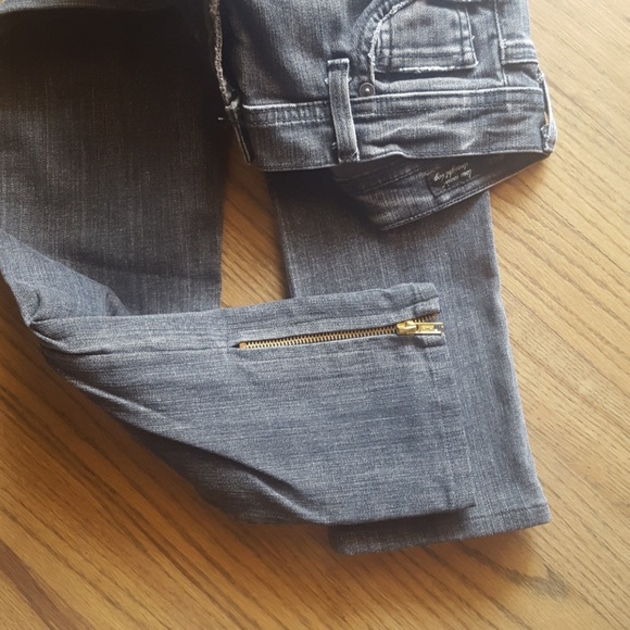 COH Rock and Roll Black Ava Jeans Ankle Zips - Picture 5 of 5